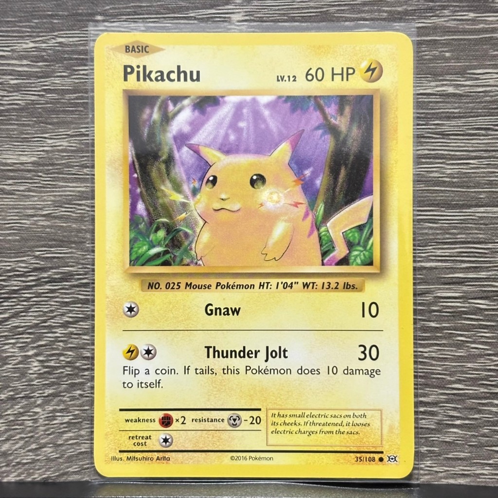 [Pokemon TCG English Version] แยกใบการ์ดโปเกมอนภาษาอังกฤษ รวมโปเกมอนวินเทจ จากซองEvolutions 2016