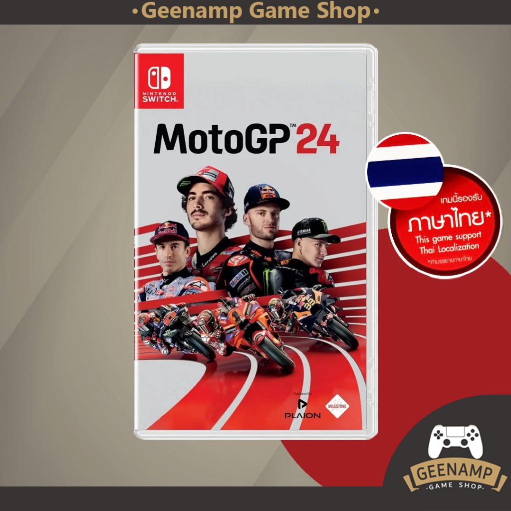 NSW [มือ1] MotoGP 24 (ASIA) รองรับภาษาไทย - Nintendo Switch # Moto GP 2024