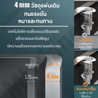 🔥ลายนูนรังผึ้ง🔥แผงหนาขึ้น 4 มม ซิงค์ล้างจาน อ่างล้างจาน ขนาด 80x46 75x46 68x46 ลึก 22cm นาโนขัดเงา สแตนเลส304