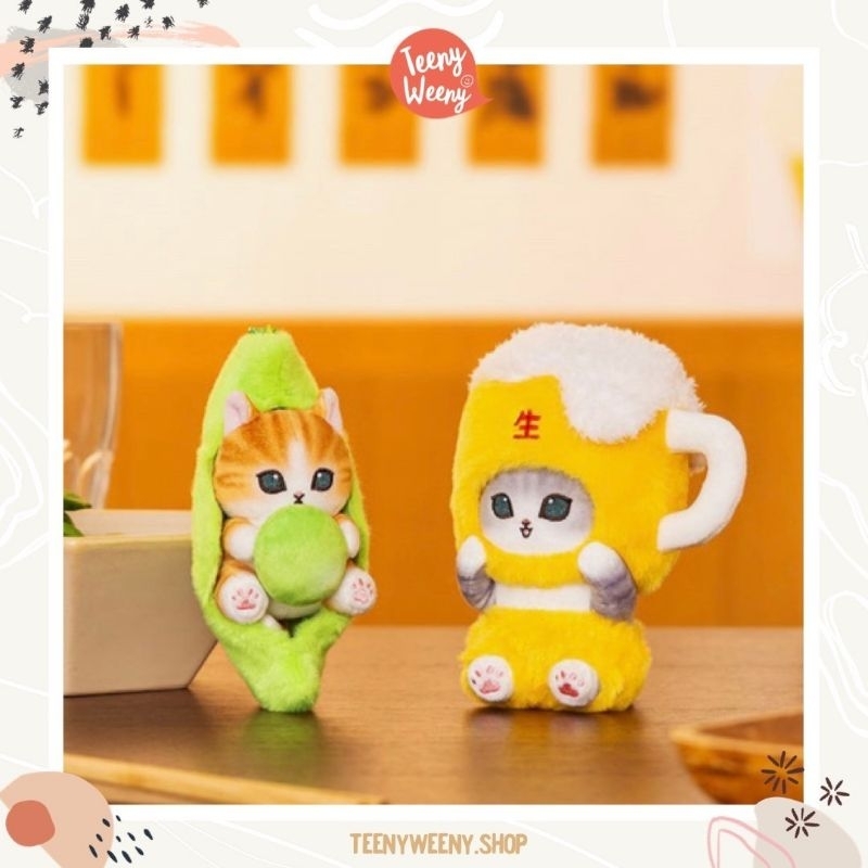 พวงกุญแจห้อยกระเป๋าโมฟุแซน Mofusand Keychain