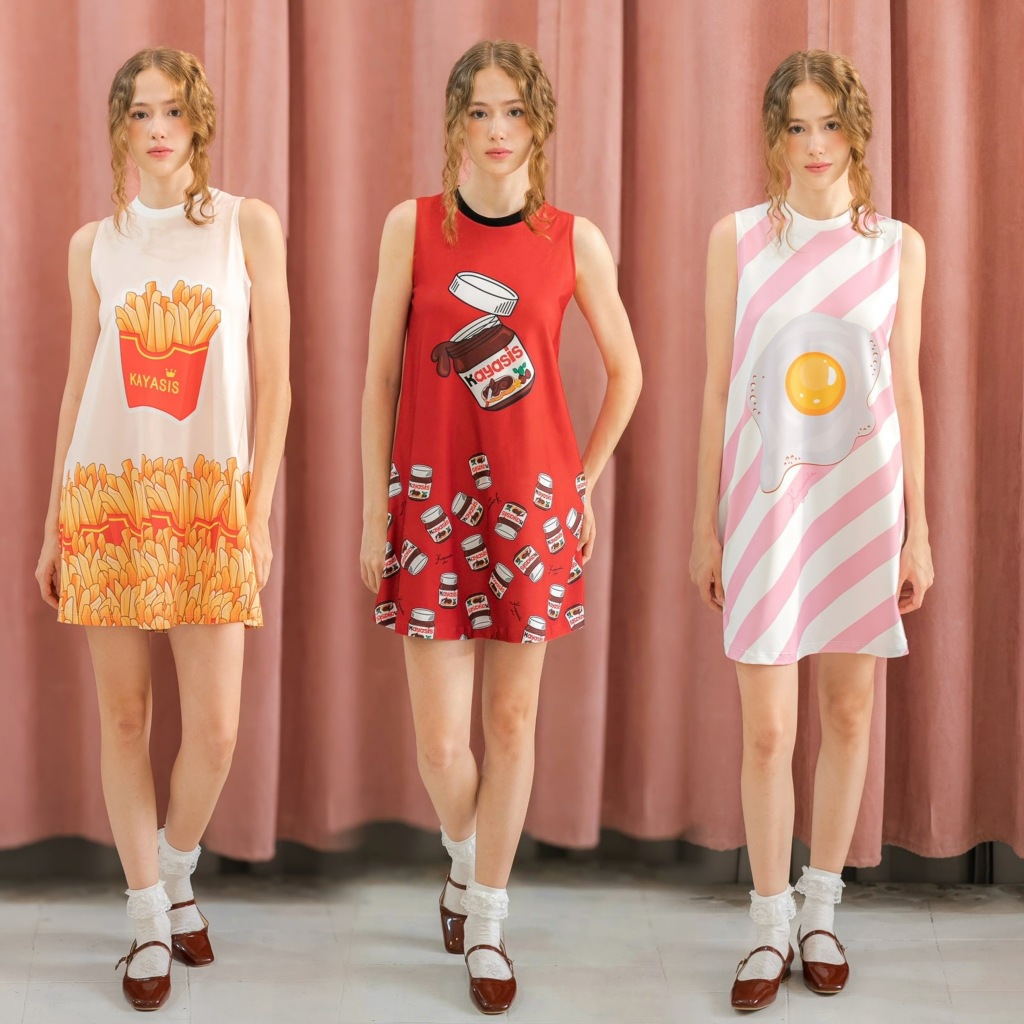 KAYASIS~❤️ | KYS026 Drive Thru TEE-DRESS