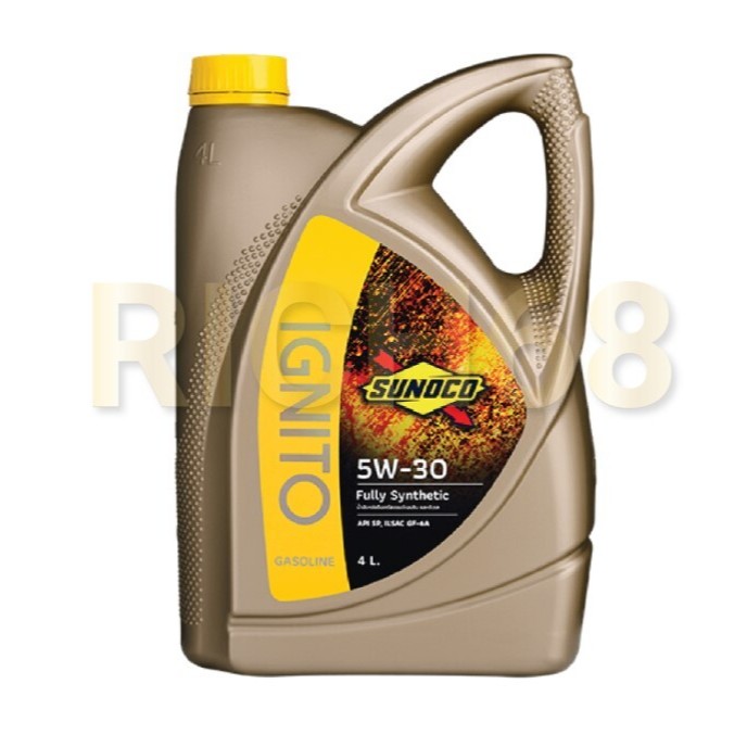 น้ำมันเครื่อง SUNOCO IGNITO FULLY Synthetic SAE5W30 API SP 5W-30 สังเคราะห์ 100%  4ลิตร(แกลลอน)