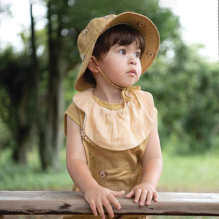 Saeson Tencel™ Crescent Bib ผ้ากันเปื้อนทรงพระจันทร์เสี้ยวใยเทนเซล