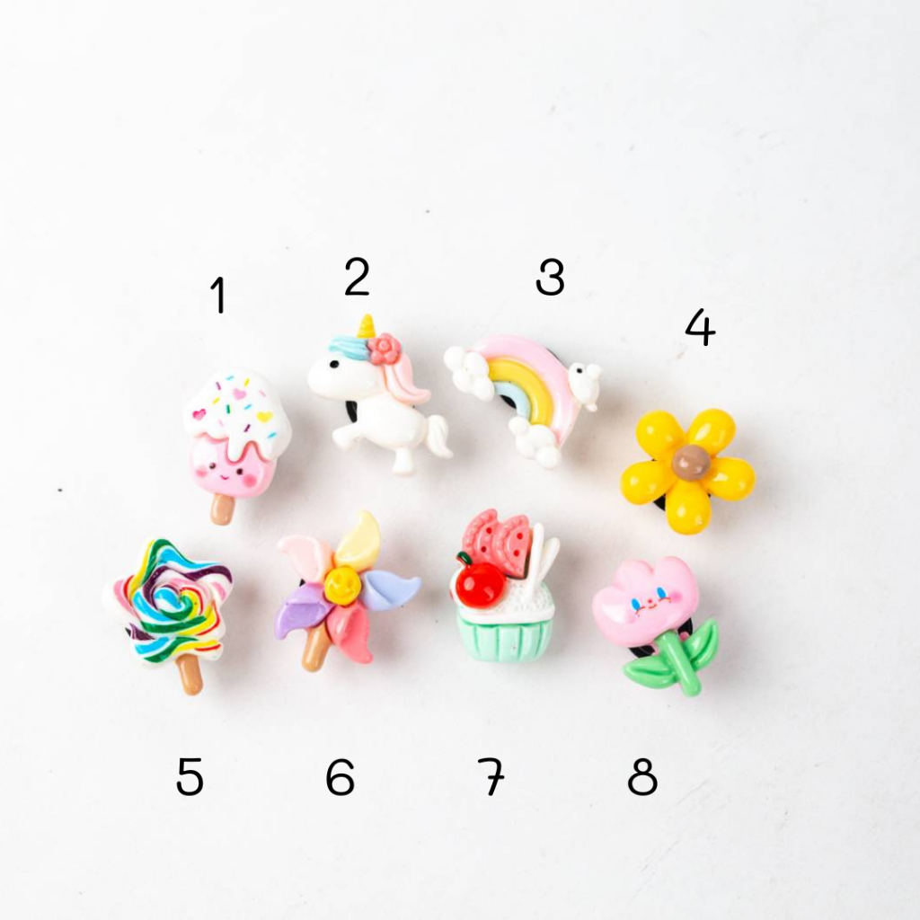 Roving Fox JIBBITZ ตัวติดรองเท้าแฟนซี คละสี คละแบบ