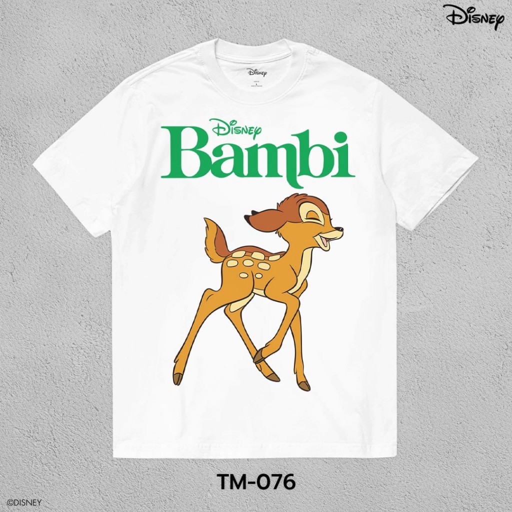 Power 7 Shop เสื้อยืดการ์ตูน "Bambi" คอลเลคชั่น "Disney Classics" (TM-076)
