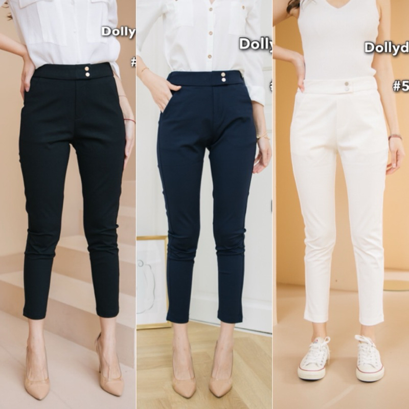 5994  กางเกง Dolly Dell ทรงทำงาน