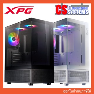 CASE (เคส) XPG INVADER X MINI ATX [มีพัดลม ARGB 5 ตัว]  BLAC…