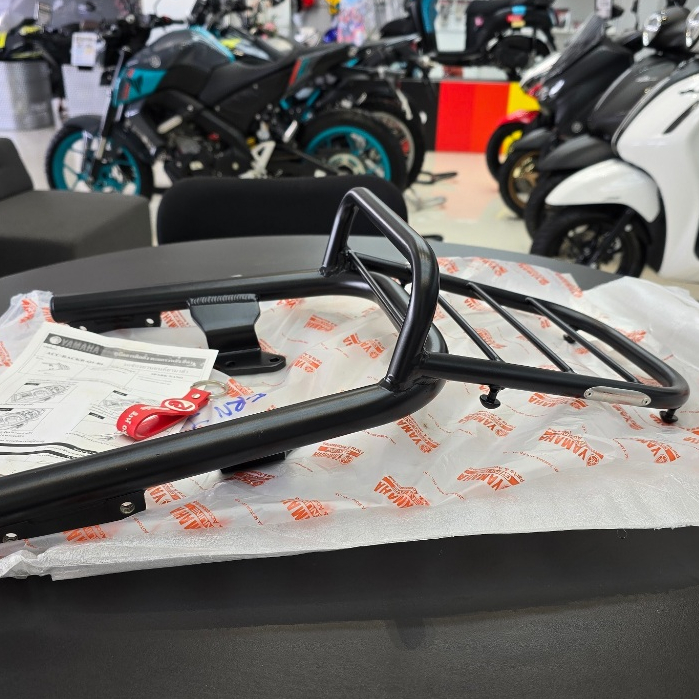ACCRACKRQ1BL ตะแกรงหลังสีดำ Spark Nano แท้ YAMAHA ACC-RACKR-Q1-BL ตะแกรงท้ายรถ