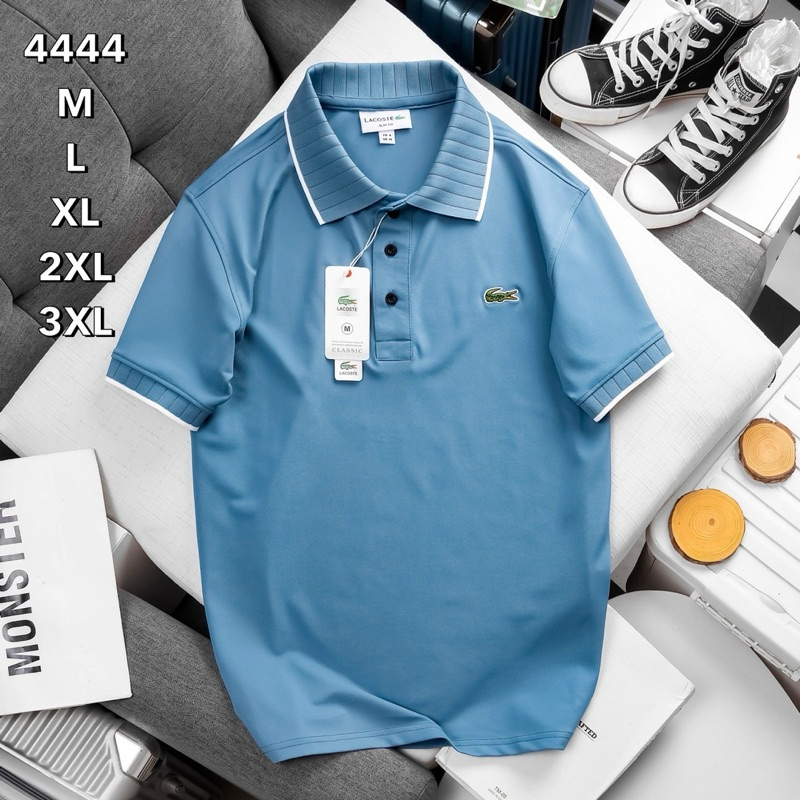 เสื้อโปโลผู้ชาย เสื้อคอปกแขนสั้นใส่สบาย