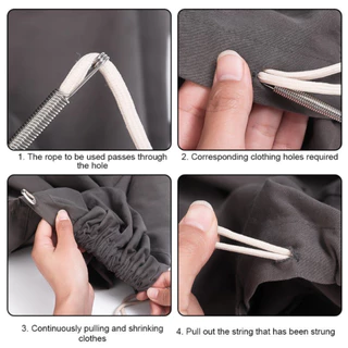 ที่ร้อยเชือกกางเกง แบบสปริง DIY เครื่องมือเกลียวเชือกอเนกประสงค์