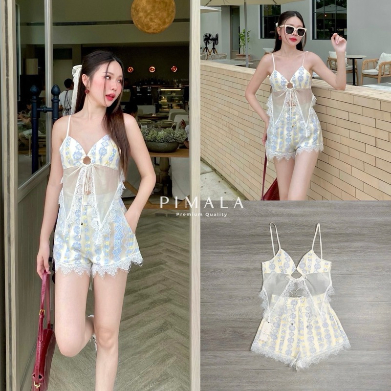 pimalaเซ็ท2ชิ้นsexyมากพร้อมส่ง