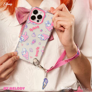 [My Melody and Kuromi Limited Collection ] เคสสำหรับไอโฟนแถมฟรี Griptok หรือ Strap สายห้อย สำหรับiphone ทุกรุ่น กันรอย