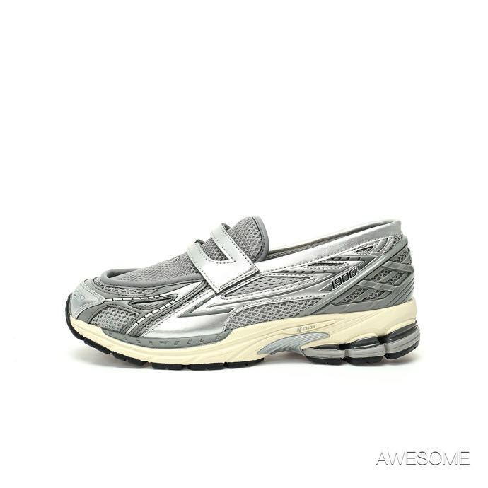 New Balance 1906L Loafer"Silver"ผสม Vintage Daddy Wind Casual กีฬา Lefu รองเท้า U1906LAE