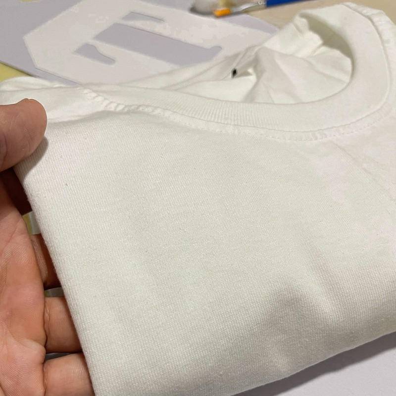 เสื้อขาว-ดำ ผ้าฝ้ายCotton ใส่สบาย ระบายอากาศได้ดี