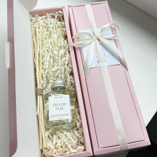 G69 ของขวัญ ไม้หอมกระจายกลิ่น size s 30 มล. กล่องสีชมพู โบว์…