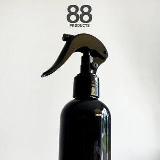 ขวดฟ๊อกกี้สีดำ ขวดสเปรย์สีดำ ขวดPET 200/250/300/400/500ml. พร้อมจัดส่งจากกรุงเทพ 88 PRODUCTS