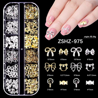 รวมแบบสีทองพร้อมตลับ 12 ช่อง
