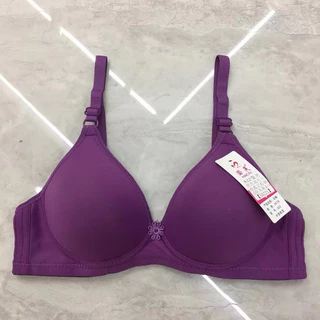 A22 non-wired bra ถ้วยเล็ก AB ถ้วยบาง 2-breasted ชุดชั้นในนุ่มเนียนหน้าอกผู้หญิงขนาด 34-40
