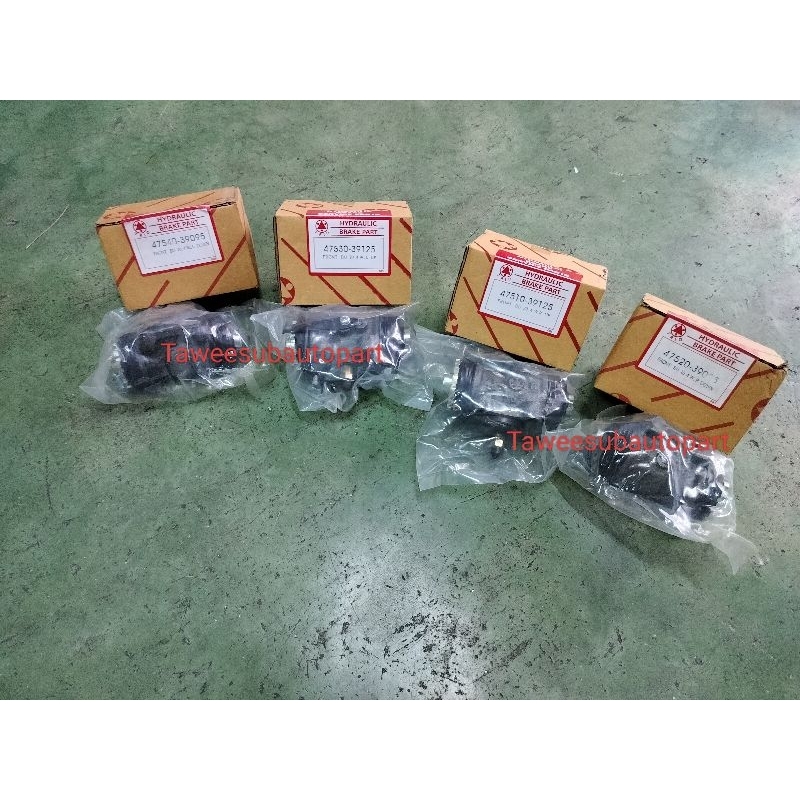 กระบอกเบรคหน้า HINO DUTRO 301 4ล้อ ราคาต่อ1ลูก 1.1/4 (1คันรถใช้4เบอร์) BU20 TRIO MADE IN THAILAND & 