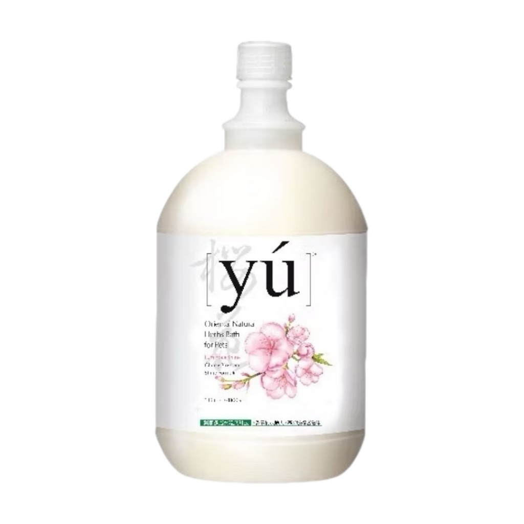 แชมพู Yu Shampoo แชมพูสุนัขและแมว จากประเทศไต้หวัน 4000 มล.ตัวเลือกดอกโบตั๋น,ดอกแอสทรากาลัส,ดอกซากูระ,เม็ดลูกเดือย รูปที่ 5