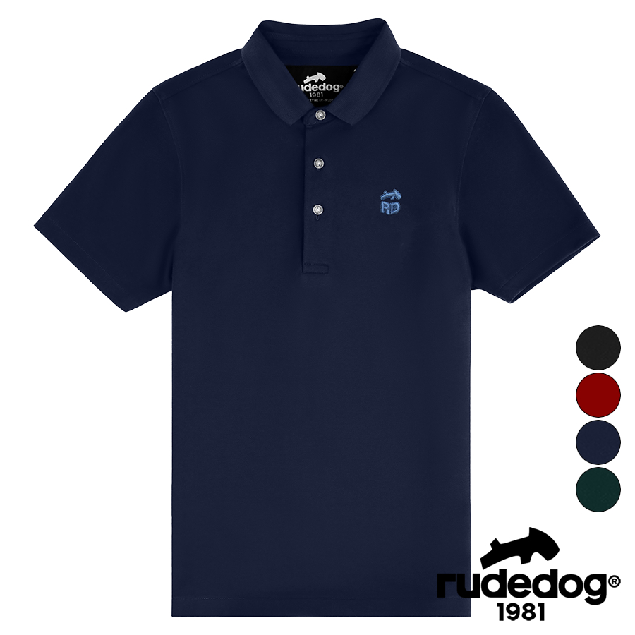 rudedog® Polo เสื้อโปโลผู้ชาย รู้ดด็อก รุ่น DISCO BALL ของแท้ 100% รู้ดด็อก