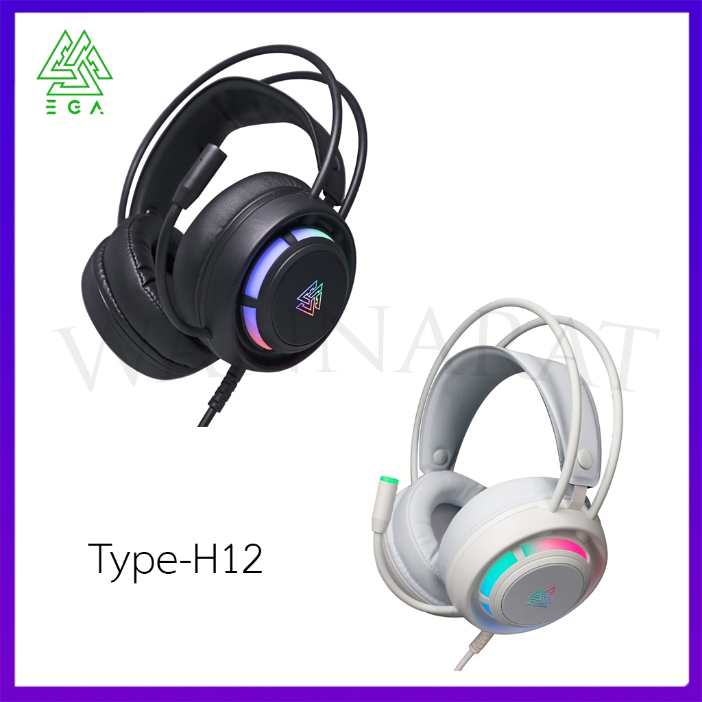 EGA Type-H12 Gaming Headset7.1 Surround หูฟังเกมมิ่ง หูฟังเล่น