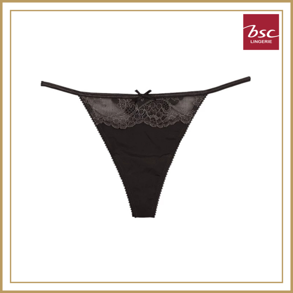 BSC Lingerie Panty กางเกงชั้นในเซ็กซี่ รูปเเบบจีสตริง มีให้เลือก 2 สี - BU8609