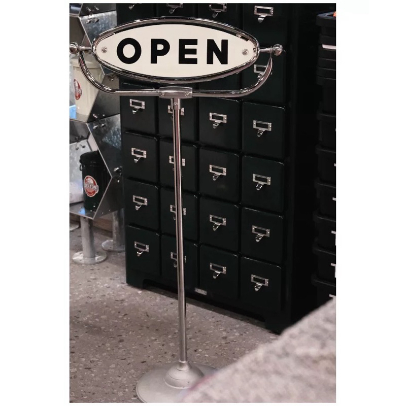 DOLTON open - close standing sign ป้ายคาเฟ่ ป้ายร้าน สไตล์วินเทจ เท่มากก น่าถ่ายรูปด้วยสุด ๆ ถ่ายจากสินค้าจริง - รูปที่ 3