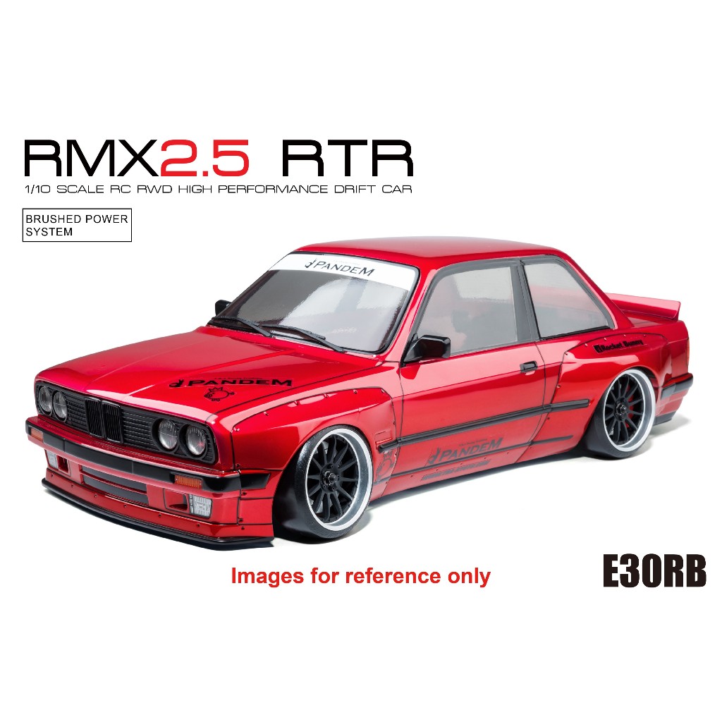 MST RMX 2.5 RTR E30RB (shiny red) (Brushed) 531907SR