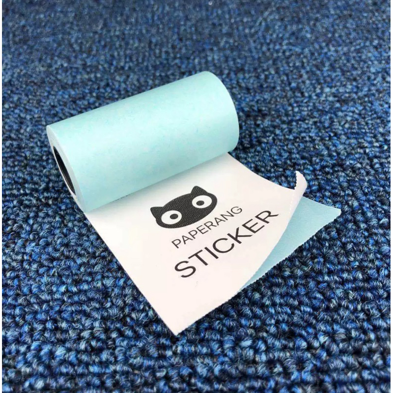 (ถูกที่สุด) กระดาษสติกเกอร์ปริ้นออเดอร์ 57x30 mm กระดาษ Paper Roll Tye Paperang/Peripage เว้นขอบ ราคาต่อม้วน