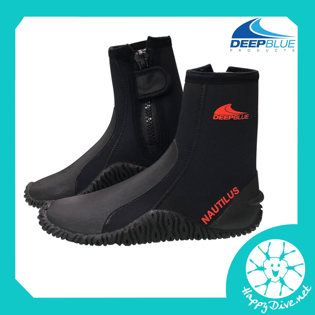 ✨🥾 DeepBlue Nautilus Boots 5mm - บู๊ตดำน้ำ รองเท้าดำน้ำ บูทใส่ดำน้ำ diving boots