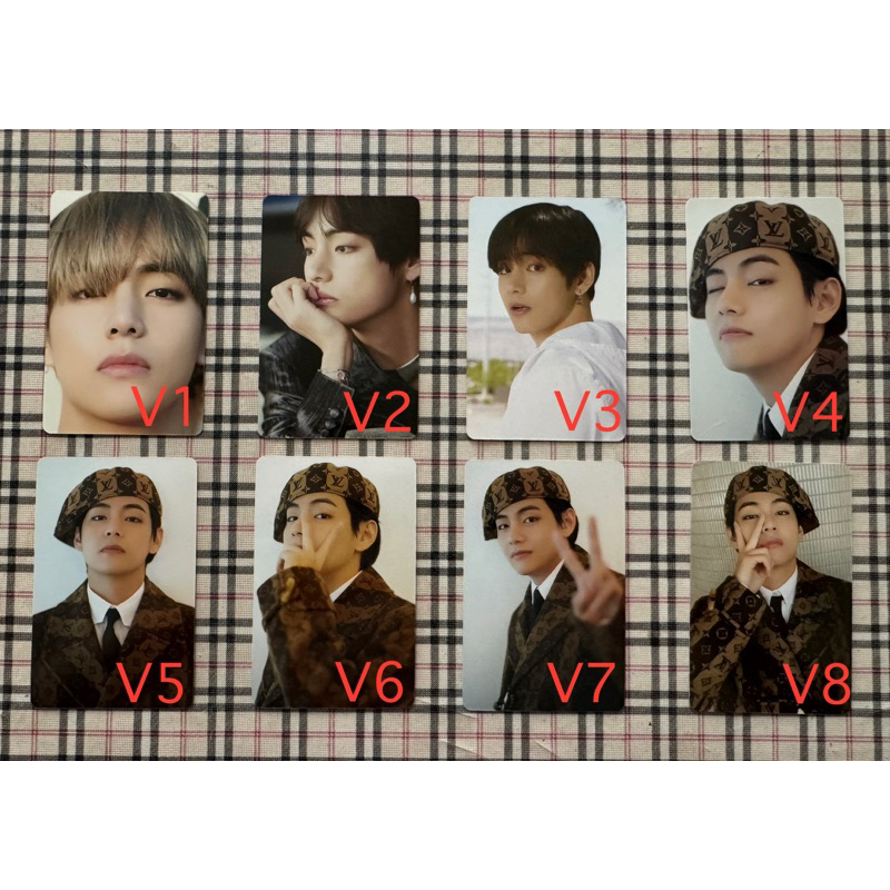 การ์ดแท้ แทฮยอง - V BTS DICON