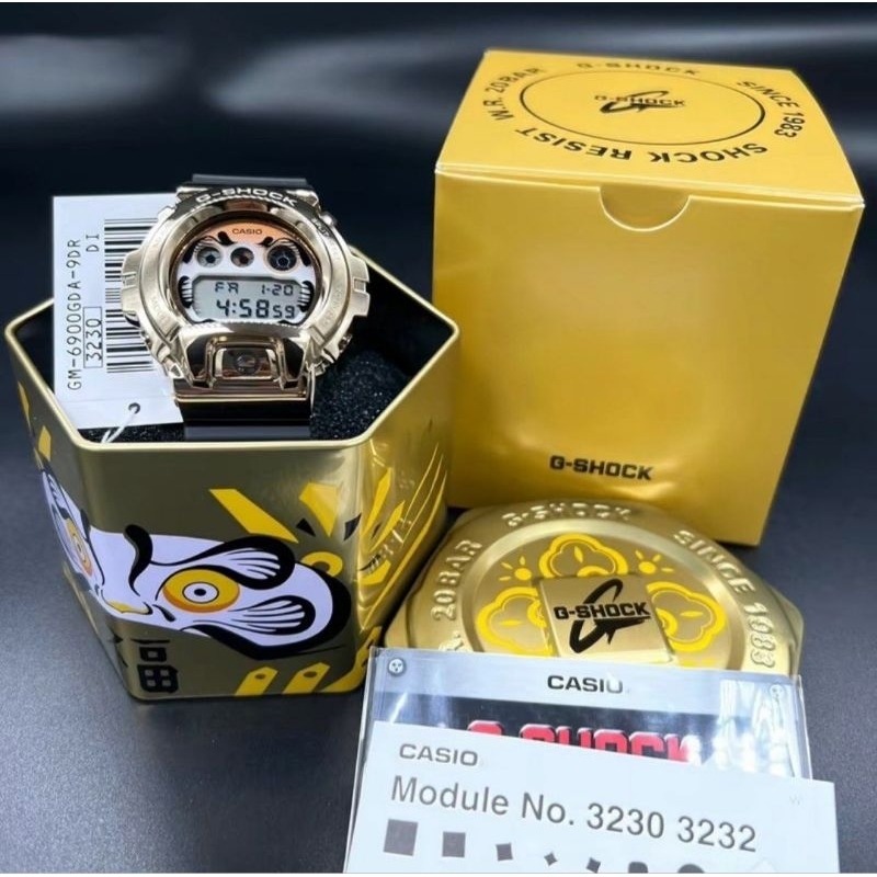 G-Shock GM-6900GDA-9 GOLD DARUMA Limited Edition
