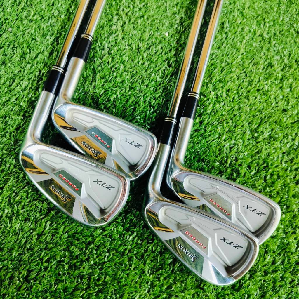 [ผ่อน] ** มี 4 ชิ้น ** ชุดเหล็ก SRIXON Z-TX FORGED เหล็ก 6 7 8 9 ก้าน MODUS3 FLEX S ไม้กอล์ฟมือสอง ข