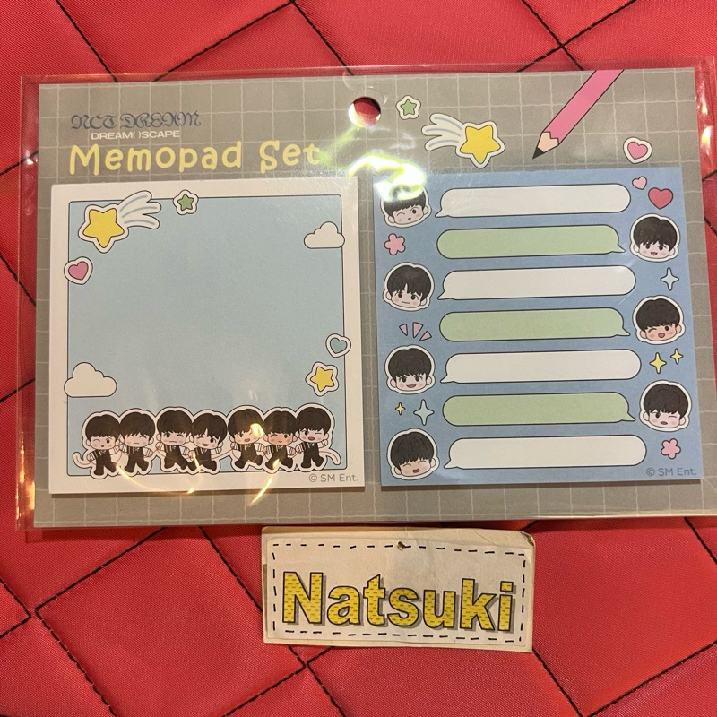 moshimoshi NCT dream Memo pad set พร้อมส่ง