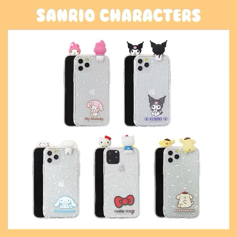 [ PreOrder ] Sanrio Characters Case Genuine From Korea เคสซานริโอ (16 Pro Max/16 Pro/16 Plus/16)