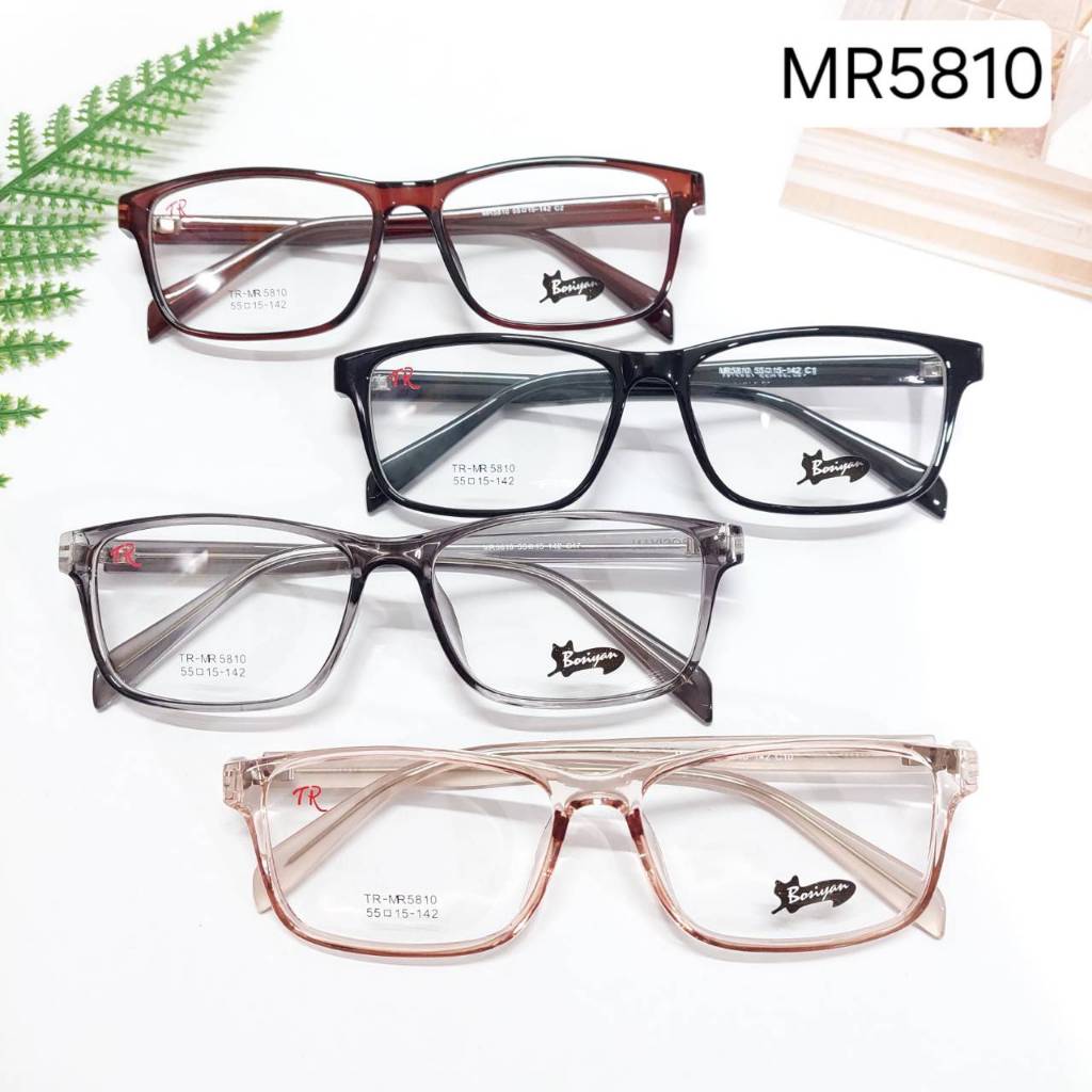 PAKPAO EYEWEAR กรอบแว่น BOSIYAN รุ่นMR 5810 งานTR90 ดัดปรับขาได้ แข็งแรง ทนทาน นำไปตัดเลนส์ได้จ้า