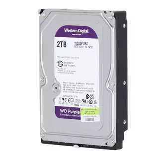 2 TB 3.5 INCH HDD (ฮาร์ดดิสก์ 3.5 นิ้ว) WD PURPLE - SATA3 (WD23PURZ)