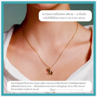สร้อยคอมหาเทพพร้อมจี้ ขนาด Original *ปลุกเสกแล้ว* พระพิฆเนศ พระแม่ลักษมี ท้าวเวสสุวรรณ สร้อยคอมู