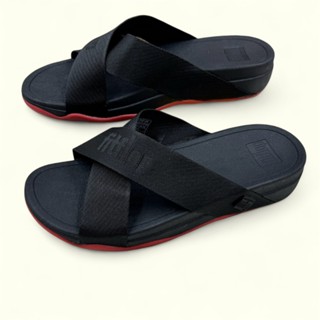 รองเท้าแตะ FItflop แบบสวมสำหรับผู้ชาย ผลิตจากผ้างานสวยคุณภาพ…