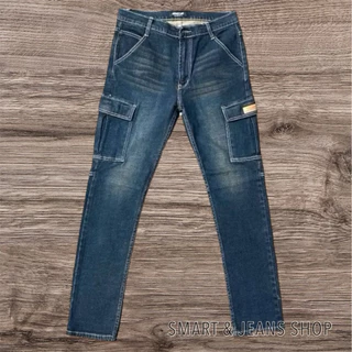 กางเกงคาร์โก้ WINSMAN แท้100% ทรงสลิมเดฟ ผ้ายืด 6กระเป๋า เอว 28-36