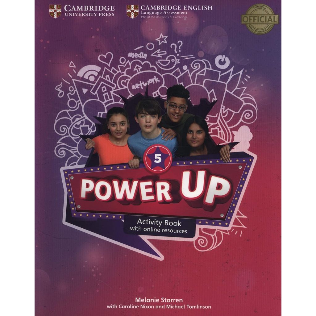 DKTODAY หนังสือแบบฝึกหัด POWER UP 5:ACTIVITY+ONLINE RESOURCE&HOME BOOKLET
