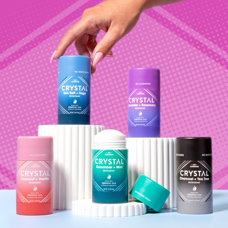 Crystal Magnesium Enriched deodorant