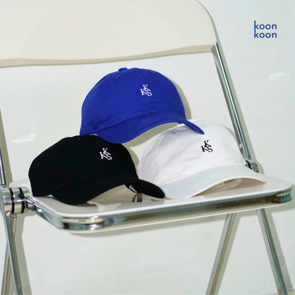 KOON KOON หมวกปักลาย KKS ทรงสวย ปรับขนาดได้