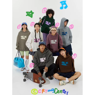 CryingCenter เสื้อกันหนาวแขนยาวฮู้ดดี้ Warmer Hoodie 2023 (เปิดล็อตการผลิตใหม่ปี 2026💖)