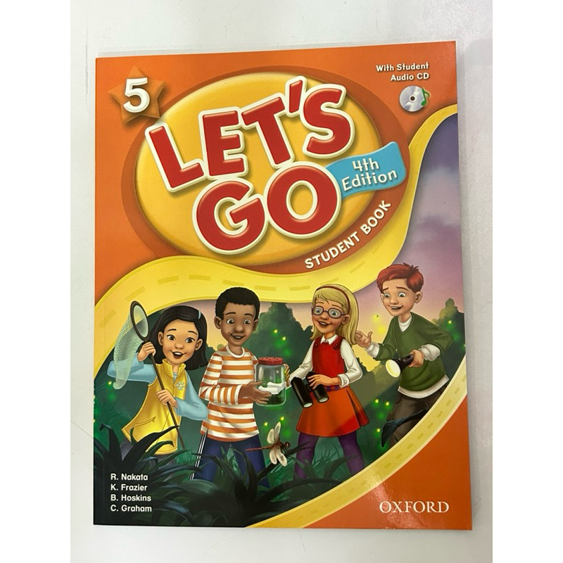 หนังสือเรียน Let’s Go 4th Edition แบบฝึกหัด พร้อม cd ประถม เล่ม5 Oxford