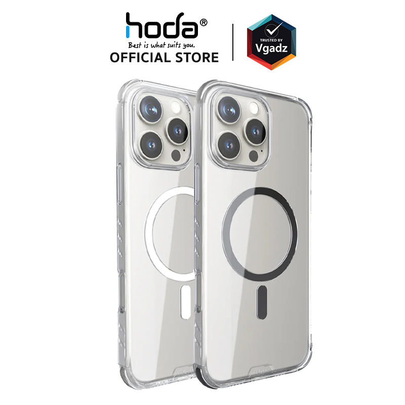 Hoda เคสสำหรับ iPhone 16 / 16 Plus / 16 Pro / 16 Pro Max รุ่น Slim Defender with Magnet