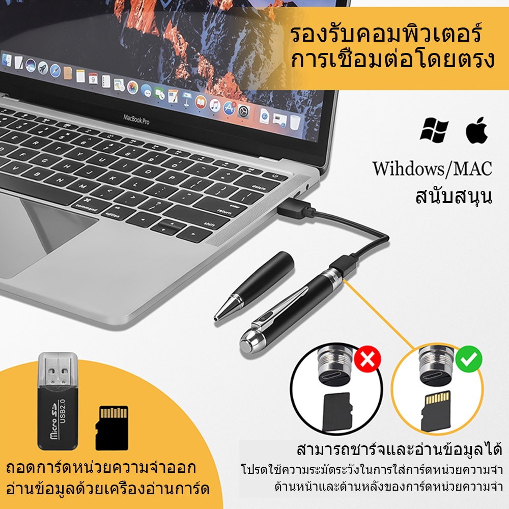 กล้อง DV ขนาดเล็ก 1080P ไมโครโฟน 2.0MP ในตัวรองรับการ์ดหน่วยความจำ 128GB เครื่องบันทึกวิดีโอ V9