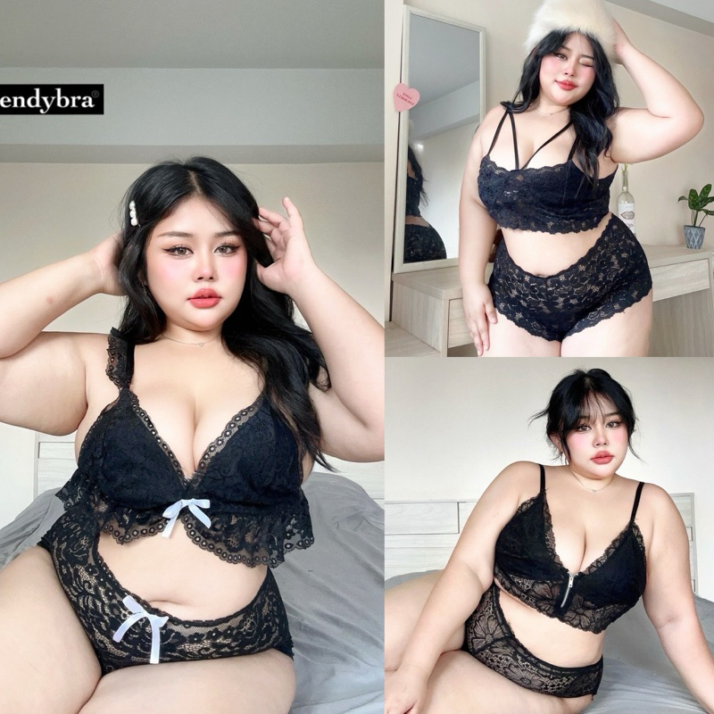 Chubby Supi - ชุดเซ็ตเสื้อใน+กางเกงใน เสื้อในเซ็กซี่สาวอวบ เสื้อในสาวอวบ