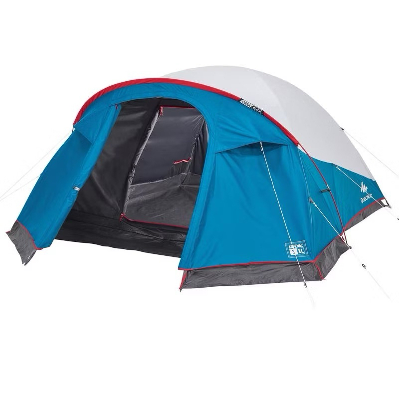 (มือสอง) QUECHUA เต็นท์สำหรับ 3 คน ARPENAZ รุ่น ARPENAZ CAMPING TENT FRESH & BLACK XL
